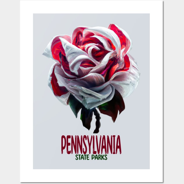 Pennsylvania State Parks Wall Art by MoMido